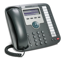 Cisco 7931G - IP телефон, 24 SIP линий, 2 порта RJ-45, Ethernet 10/100BASE-T, PoE