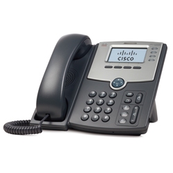 Cisco SPA504G - IP телефон, 4 SIP линии, 2 порта Ethernet 100Мбит, PoE