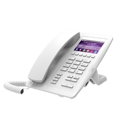 Fanvil H5 - Белый IP-телефон для гостиниц, до 2-х SIP-аккаунтов, PoE, HD аудио