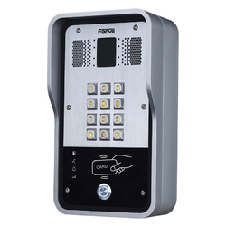 Fanvil i31 - SIP домофон, камера, 1 кнопка вызова, клавиатура, считыватель RFID карт, IP65