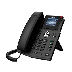 Fanvil X3SG - IP-телефон, 4 линии, 2 порта LAN Gigabit, цветной дисплей, PoE