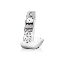 Gigaset A415 - Белый беспроводной телефон, высококонтрастный чёрно-белый 1.8 -дюймовый дисплей