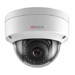HiWatch DS-I202 (6 mm) - 2Мп уличная купольная мини IP-камера с ИК-подсветкой до 30м