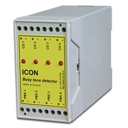 ICON BTD4A - 4-канальный детектор отбоя с питанием от телефонной линии