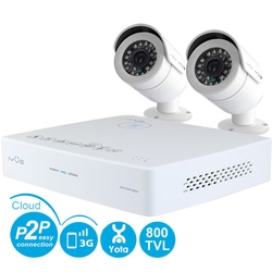 IVUE 6004K-2CK20-1099ICR -  Комплект видеонаблюдения Mini 960Н PRO 4+2 800 ТВЛ (Дача 960Н 4+2)