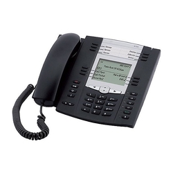 Mitel 6735 - SIP-телефон, до 9 линий, PoE, XML, 2 Ethernet 10/100/1000 порта