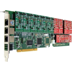OpenVox A1200P - аналоговая плата на 12 портов, слот PCI
