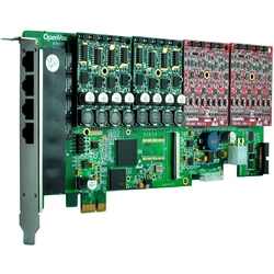 OpenVox A1610E - аналоговая плата на 16 портов, слот PCI Express