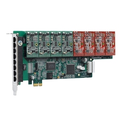 OpenVox A800E - аналоговая плата на 8 портов, слот PCI Express