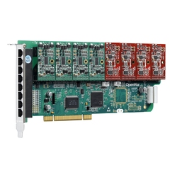OpenVox A800P - аналоговая плата на 8 портов, слот PCI