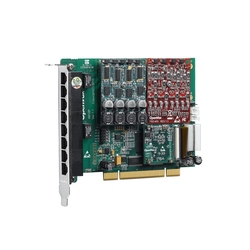 OpenVox AE810P - аналоговая плата на 8 портов, модуль эхоподавления, слот PCI, 4-х портовые модули