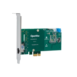 OpenVox D130E - VOIP плата, 1 Port T1/E1/J1, PRI PCI express card