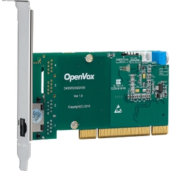 OpenVox DE130P - VOIP плата, 1 Port T1/J1/E1 PRI, PCI