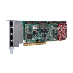 OpenVox X204E - плата с поддержкой интерфейсов FXO/FXS, BRI, E1 (PCI-E Card)