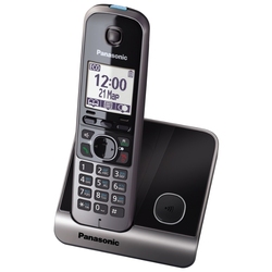 Panasonic KX-TG6711RUB - Беспроводной телефон DECT,  АОН, Caller ID