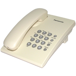 Panasonic KX-TS2350RUJ - Аналоговый проводной телефон, повторный набор, Flash