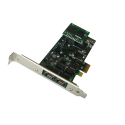 Parabel Quasar-MEEX-EC - Цифровая плата E1 для Asterisk, 2 порта E1, PCIe, эхоподавитель
