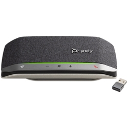 Poly Sync 20+ [216867-01] - USB/Bluetooth спикерфон для ПК и мобильных устройств, USB-A, адаптер BT600, сертифицирован для MS Teams (Plantronics)