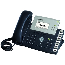 Yealink SIP-T26P - SIP-телефон, 3 учетные записи, РоЕ, 2 порта RJ45 10M/100M 