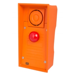 2N Helios IP Safety 1B10W [9152101MW] - IP домофон, красная аварийная кнопка & 10Вт динамик