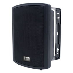 2N IP Speaker Black - IP-громкоговоритель, черный корпус, 8Вт PoE / 14Вт 12В 