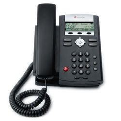 Polycom SoundPoint IP 321 - IP телефон, 2 SIP аккаунта, 1 порт Ethernet 10/100