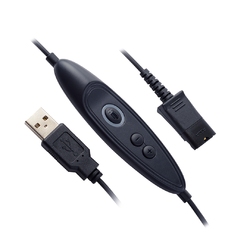 Addasound DN1011 - Кабель QD (Quick Disconnect) на USB, 3 кнопки