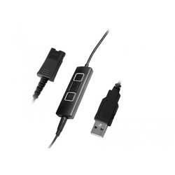 Addasound DN3011 - Кабель QD (быстрое отключение) на USB для программных телефонов и UC
