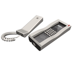 AEi AFT-4200 - Белый двухлинейный аналоговый телефон