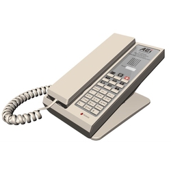 AEi AGR-6106-S white - Белый однолинейный телефон