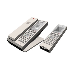AEi AGR-8106-SMK - Белый однолинейный беспроводной телефон