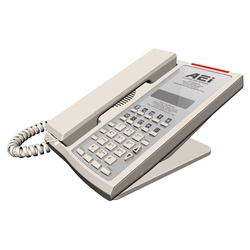 AEi ASP-9210-SM - Белый двухлинейный DECT телефон с громкой связью