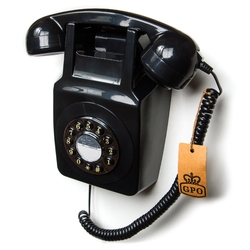 AEi RW-5102(A) - Настенный однолинейный аналоговый проводной телефон Ретро