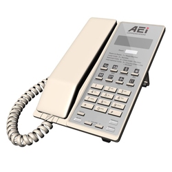 AEi VM-7108-S(S) - Белый однолинейный SIP-телефон