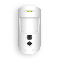 Ajax MotionCam - Беспроводной датчик движения с фотоподтверждением тревог