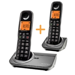 ALCATEL SIGMA 260 DUO - Беспроводной (DECT) телефон, АОН/Caller ID, громкая связь