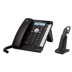 Alcatel Temporis IP370 - IP-телефон со встроенной DECT базой + DECT гарнитура