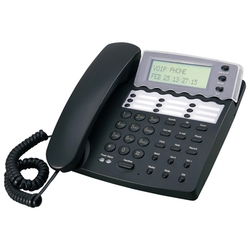 Atcom AT-530P - IP-телефон, 1 линия, 2 порта 10/100 Mбит Ethernet, POE