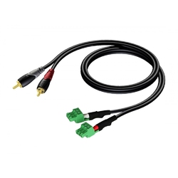 AUDAC CLA832/0.5 - Межблочный аудио кабель 0.5 м