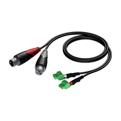 AUDAC CLA835/0.5 - Межблочный аудио кабель 0.5 м