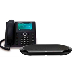 AudioCodes UC-HRS-458 - Комплект - IP телефон AudioCodes 450HD + спикерфон HRS, HD звук, Bluetooth