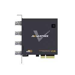 AVMATRIX VC41 4CH 3G-SDI PCIE - Четырехканальная плата видеозахвата PCIE