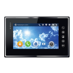 BAS-IP AR-07 B L v3 - Монитор для домофонной IP-системы, Touch Screen 7