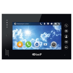 BAS-IP AP-07 B v3 - Монитор для домофонной IP-системы, Touch Screen 7