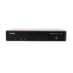 Biamp TESIRAFORTE X 1600 - DSP для конференц-зала, 16 каналов, 5 портов 1-Gigabit Ethernet