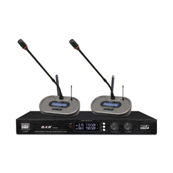 BKR KX-D3822 - Беспроводная конференц-система, 2 микрофона