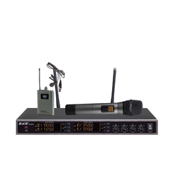 BKR KX-D3914 - Микрофонная радиосистема, ручной и петличный