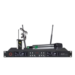 BKR SU-6000 - Микрофонная радиосистема, ручной и петличный радиомикрофоны 