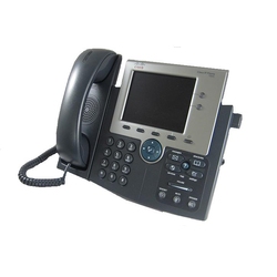 Cisco 7945G - IP телефон, SCCP, SIP, 2 порта RJ-45 10/100/1000 BASE-T, Ethernet-коммутатор Cisco