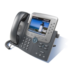 Cisco 7975G - IP телефон, SCCP, 8 SIP линий, 2 порта Ethernet RJ-45 10/100/1000BASE-T